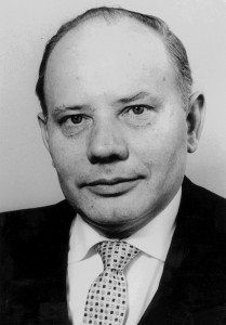 Verteidigungsminister Theodor Blank