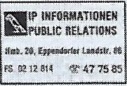 PR-Agentur Anzeige 1969 red