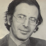 Hirsch vom Rückcover des Buches 1980