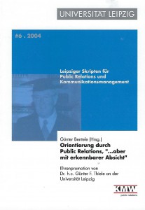 2004 Skriptenheft zur Ehrenpromotion Titel