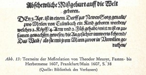 Meßrelation 1607 Deneke nur mediz. S. 53