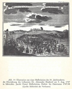 Meßrelation Hinr. Leibarzt 1747 48 18. Jh. Deneke S. 54