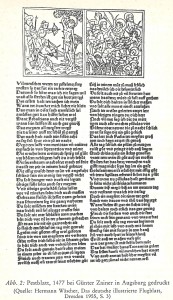 Pestflugblat 1477 Deneke S. 26