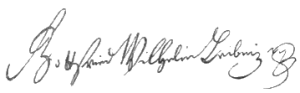 Signatur_Gottfried_Wilhelm_Leibniz II-1